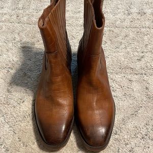 Gorgeous Vintage Foundry Leather Boots 8